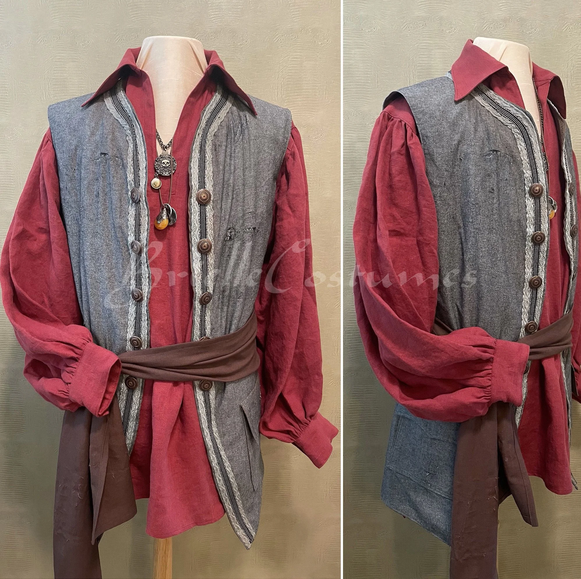 Pirate outfit deals male